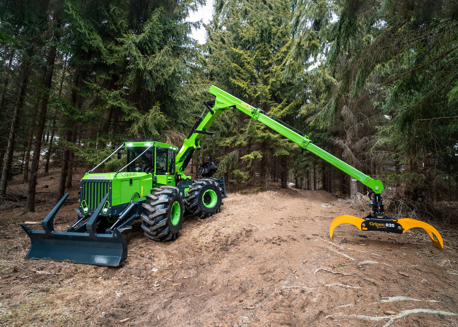 Bras hydraulique multifonction